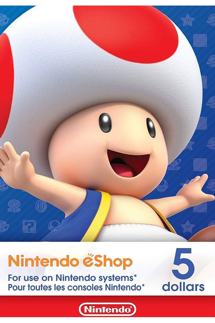 Nintendo eShop Card 5 CAD